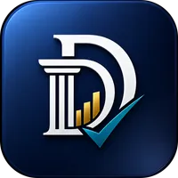 Dağlı Denetim logosu, koyu zemin